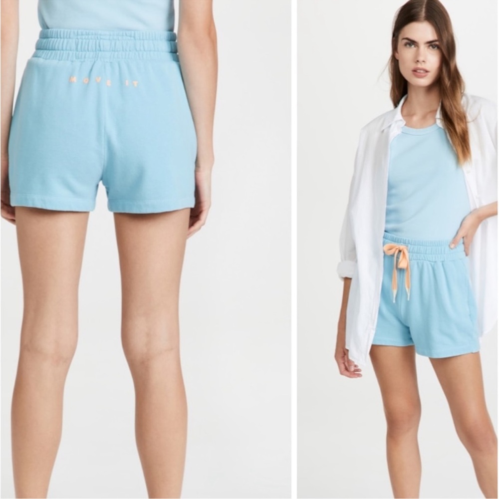 MOTHER The knock out sweat short color blue SZ XS